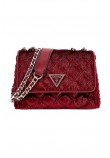 GUESS GIULLY MINI 2 COMP C ΤΣΑΝΤΑ ΓΥΝΑΙΚΕΙΑ BORDEAUX