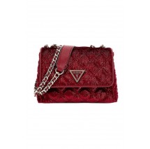 GUESS GIULLY MINI 2 COMP C ΤΣΑΝΤΑ ΓΥΝΑΙΚΕΙΑ BORDEAUX