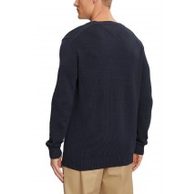 TOMMY JEANS SLIM ESSNTLS C-NECK SWEATER ΜΠΛΟΥΖΑ ΠΛΕΚΤΗ ΑΝΔΡΙΚΗ DARK NAVY