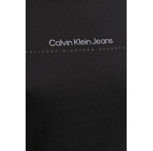 CALVIN KLEIN JEANS INSTITUTIONAL GRAPHIC SLIM ΜΠΛΟΥΖΑ ΓΥΝΑΙΚΕΙΑ BLACK