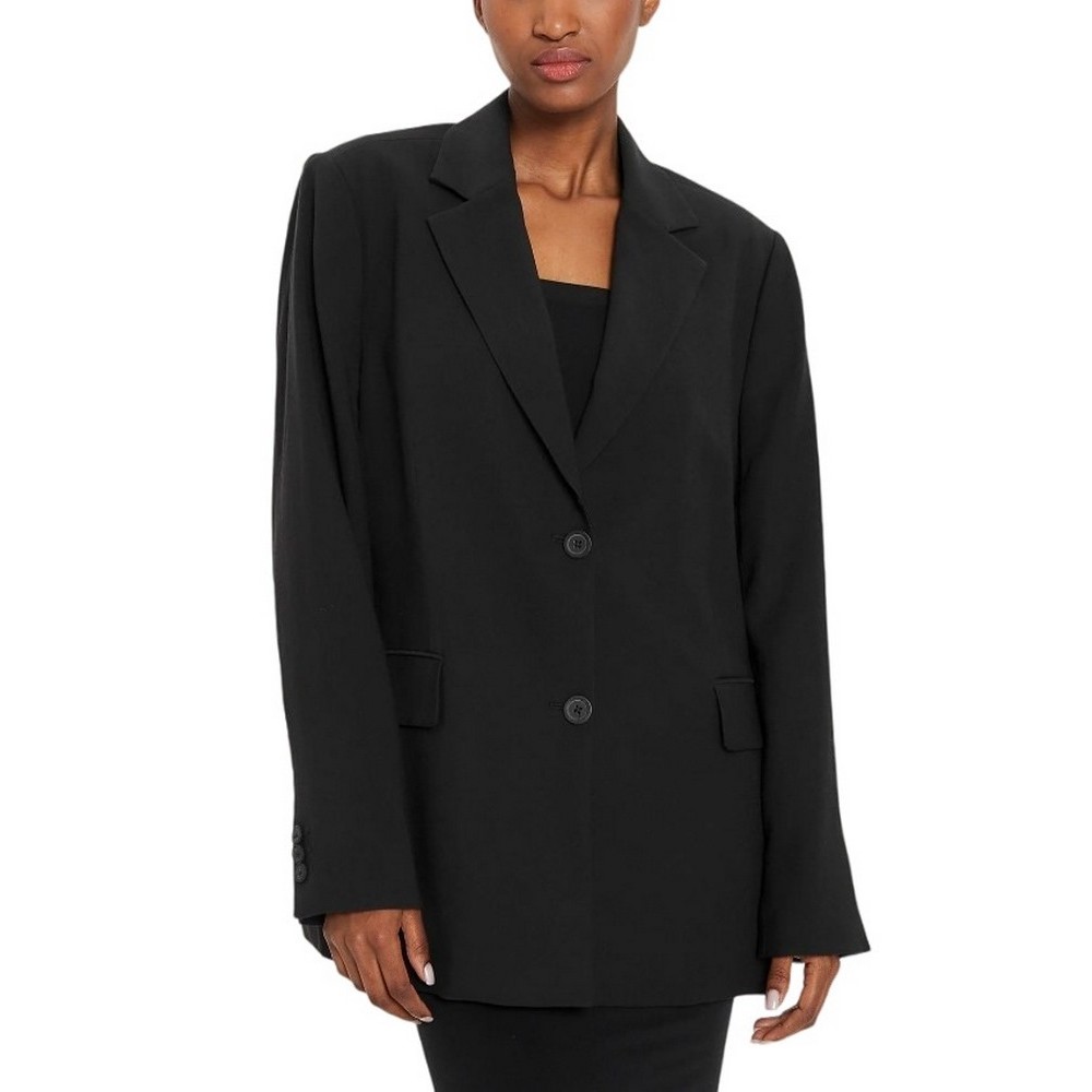 CALVIN KLEIN JEANS VISCOSE BLAZER ΣΑΚΑΚΙ ΓΥΝΑΙΚΕΙΟ BLACK