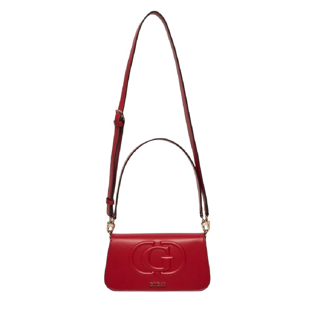 GUESS ECO MIETTA FLAP SHOU ΤΣΑΝΤΑ ΓΥΝΑΙΚΕΙΑ RED