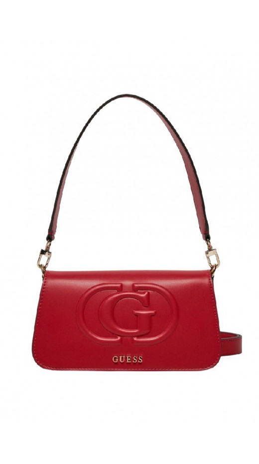 GUESS ECO MIETTA FLAP SHOU ΤΣΑΝΤΑ ΓΥΝΑΙΚΕΙΑ RED