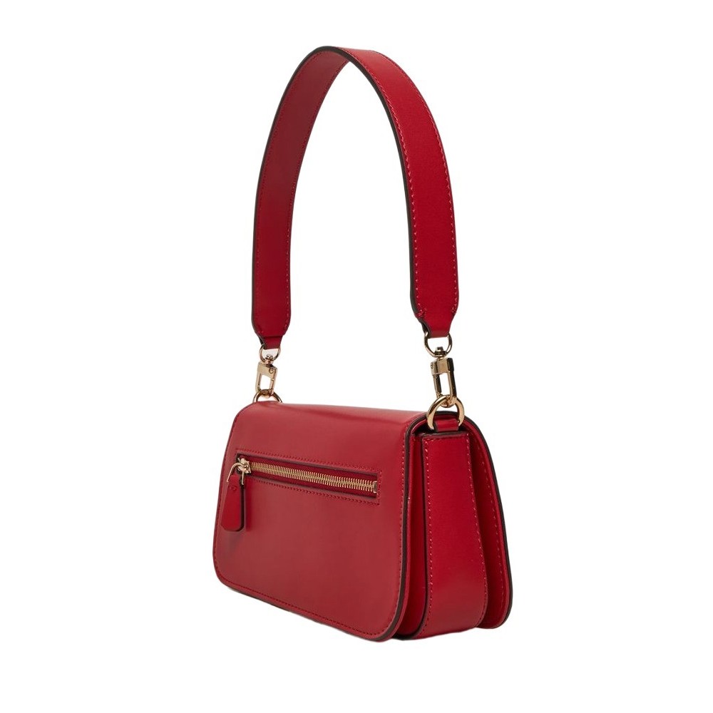 GUESS ECO MIETTA FLAP SHOU ΤΣΑΝΤΑ ΓΥΝΑΙΚΕΙΑ RED