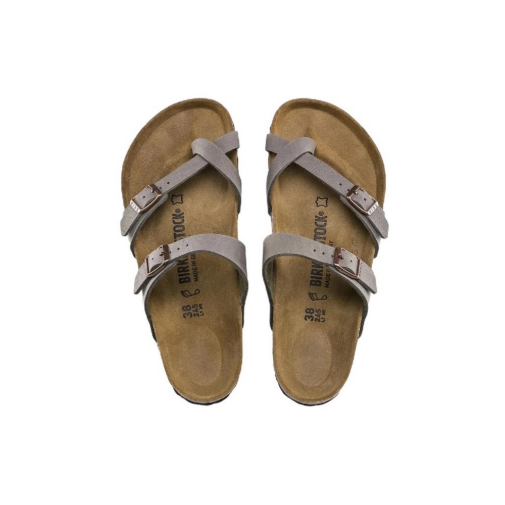 BIRKENSTOCK SYNTHETICS MAYARI BFBC REGULAR ΠΑΝΤΟΦΛΑ ΓΥΝΑΙΚΕΙΑ STONE