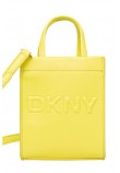 DKNY CARTER CROSS BODY HANDBAG R44AZI34 ΤΣΑΝΤΑ ΓΥΝΑΙΚΕΙΑ YELLOW