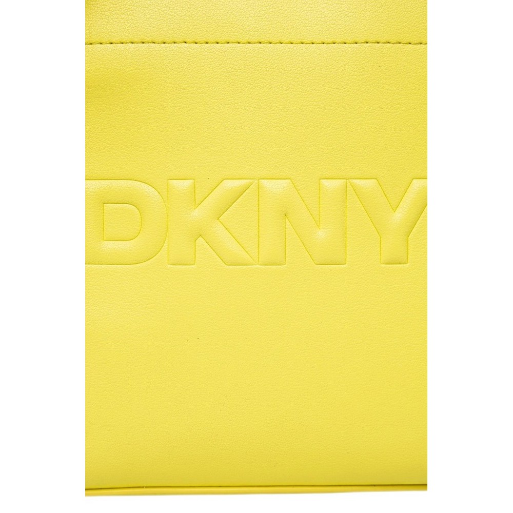 DKNY CARTER CROSS BODY HANDBAG R44AZI34 ΤΣΑΝΤΑ ΓΥΝΑΙΚΕΙΑ YELLOW