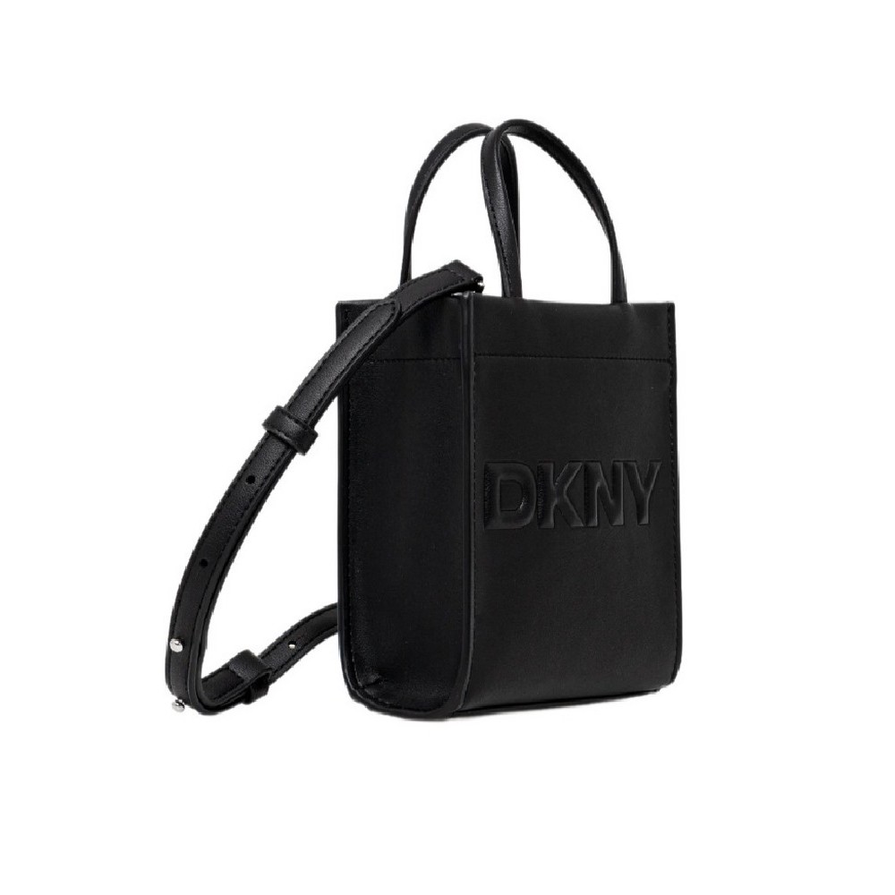 DKNY CARTER CROSS BODY HANDBAG R44AZI34 ΤΣΑΝΤΑ ΓΥΝΑΙΚΕΙΑ BLACK