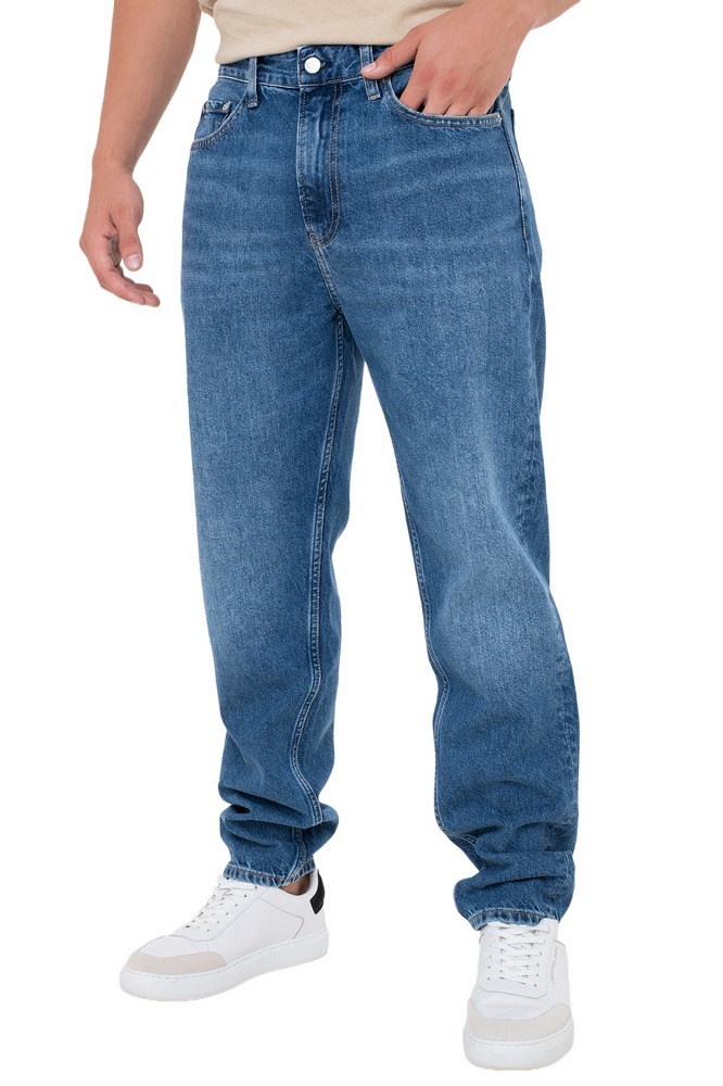 CALVIN KLEIN JEANS REGULAR TAPER ΠΑΝΤΕΛΟΝΙ ΑΝΔΡΙΚΟ BLUΕ DENIM