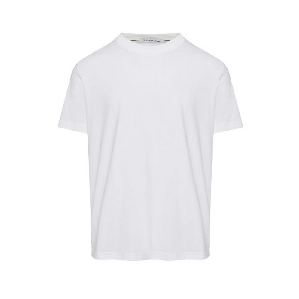 CALVIN KLEIN JEANS INSTITUTIONAL TEE T-SHIRT ΜΠΛΟΥΖΑ ΑΝΔΡΙΚΗ BRIGHT WHITE