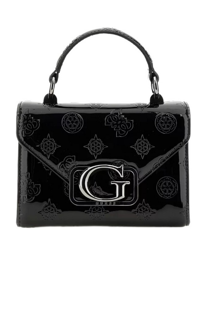 GUESS ZALINA MINI TOP HAND ΤΣΑΝΤΑ ΓΥΝΑΙΚΕΙΑ BLACK