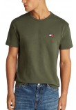 TOMMY JEANS REG BADGE TEE EXT T-SHIRT ΑΝΔΡΙΚΟ GREEN