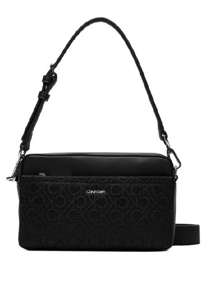 CALVIN KLEIN MUST CONV CAMERA BAG ΤΣΑΝΤΑ ΓΥΝΑΙΚΕΙΑ BLACK