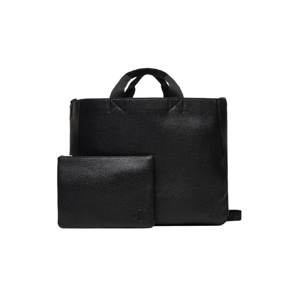 CALVIN KLEIN JEANS ULTRALIGHT SLIM TOTE ΤΣΑΝΤΑ ΓΥΝΑΙΚΕΙΑ BLACK