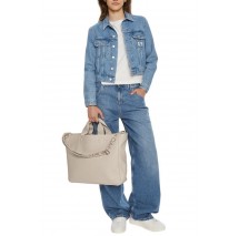 CALVIN KLEIN JEANS ULTRALIGHT SLIM TOTE ΤΣΑΝΤΑ ΓΥΝΑΙΚΕΙΑ EGGSHELL