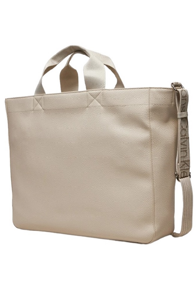 CALVIN KLEIN JEANS ULTRALIGHT SLIM TOTE ΤΣΑΝΤΑ ΓΥΝΑΙΚΕΙΑ EGGSHELL