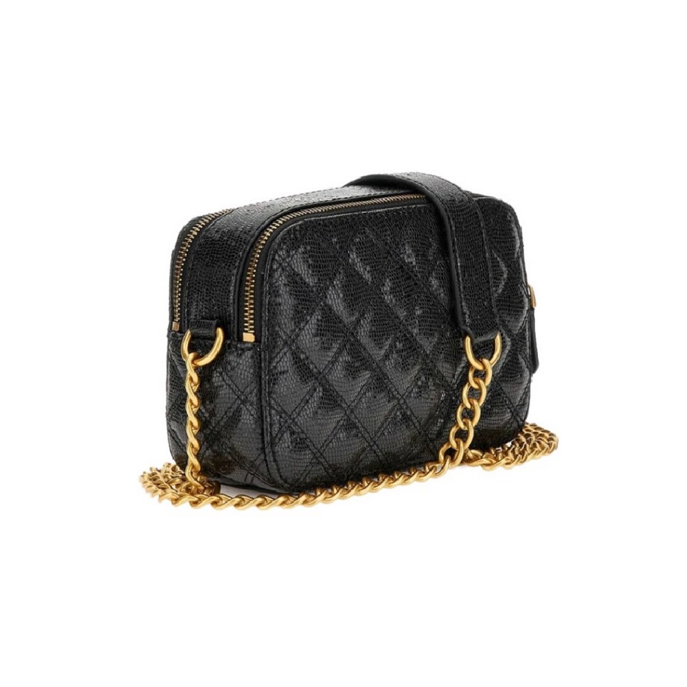 GUESS GIULLY CAMERA BAG ΤΣΑΝΤΑ ΓΥΝΑΙΚΕΙΑ BLACK