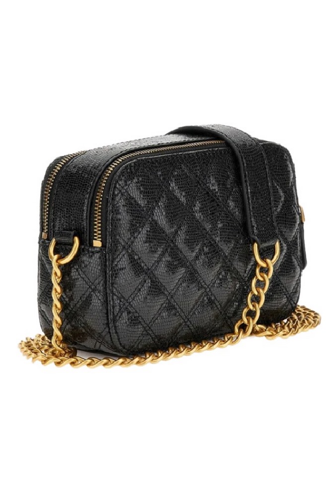 GUESS GIULLY CAMERA BAG ΤΣΑΝΤΑ ΓΥΝΑΙΚΕΙΑ BLACK