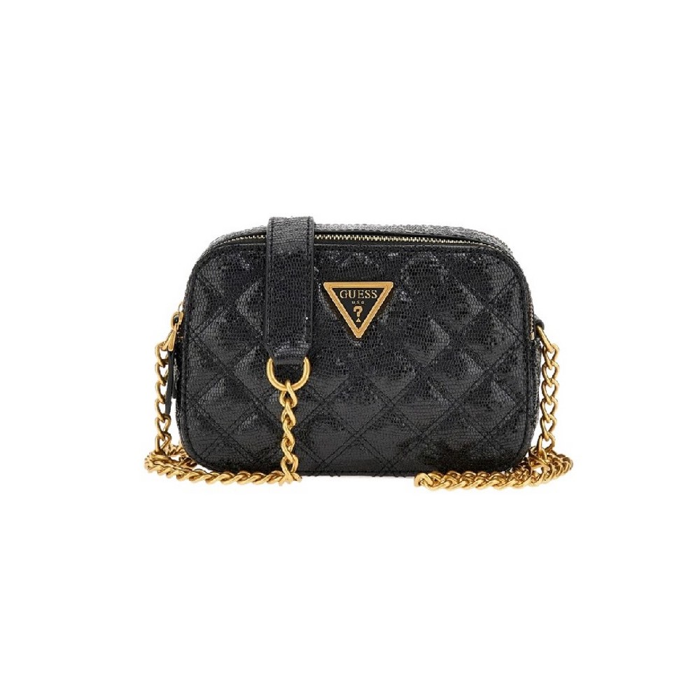 GUESS GIULLY CAMERA BAG ΤΣΑΝΤΑ ΓΥΝΑΙΚΕΙΑ BLACK