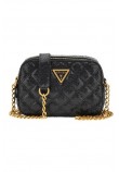 GUESS GIULLY CAMERA BAG ΤΣΑΝΤΑ ΓΥΝΑΙΚΕΙΑ BLACK