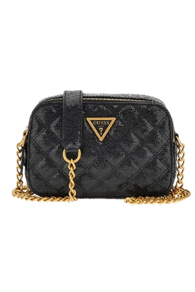 GUESS GIULLY CAMERA BAG ΤΣΑΝΤΑ ΓΥΝΑΙΚΕΙΑ BLACK