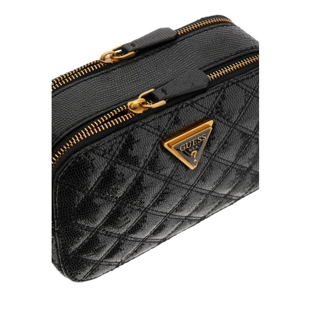 GUESS GIULLY CAMERA BAG ΤΣΑΝΤΑ ΓΥΝΑΙΚΕΙΑ BLACK