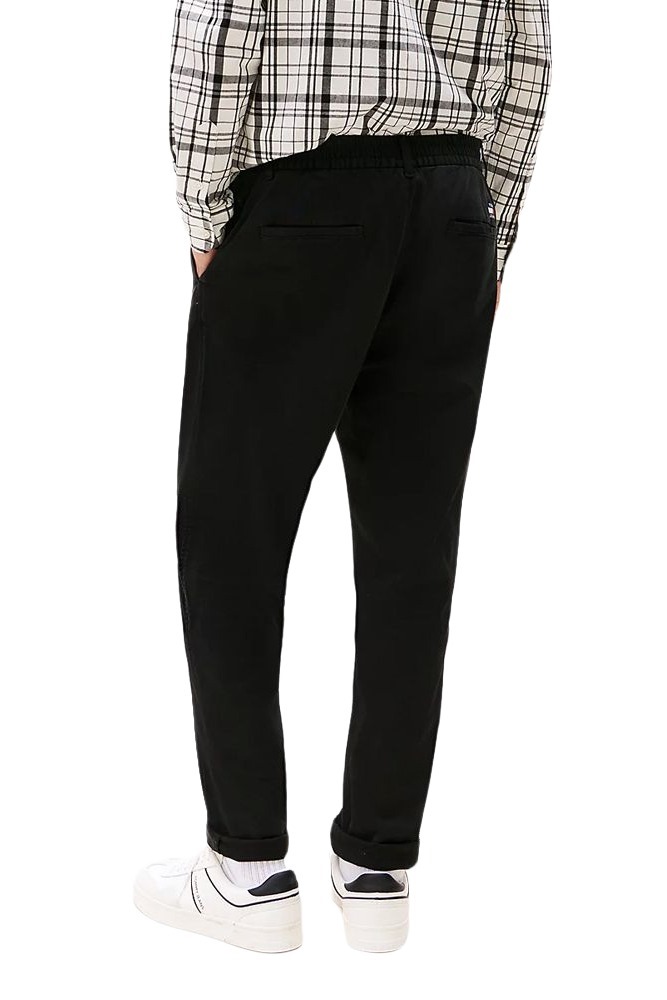 TOMMY JEANS CASUAL ELASTICATED PANT ΠΑΝΤΕΛΟΝΙ ΑΝΔΡΙΚΟ BLACK