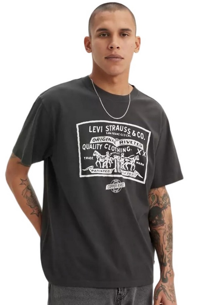 LEVI'S VINTAGE FIT GRAPHIC TEE 873730144 T-SHIRT ΜΠΛΟΥΖΑ ΑΝΔΡΙΚΗ BLACK