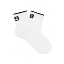 UGG POLLY ANKLE SOCK ΚΑΛΤΣΕΣ ΓΥΝΑΙΚΕΙΕΣ WHITE/BLACK