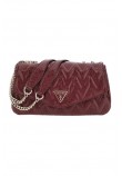 GUESS ADELARD CONVERTIBLE XBODY FLAP ΤΣΑΝΤΑ ΓΥΝΑΙΚΕΙΑ BURGUNDY