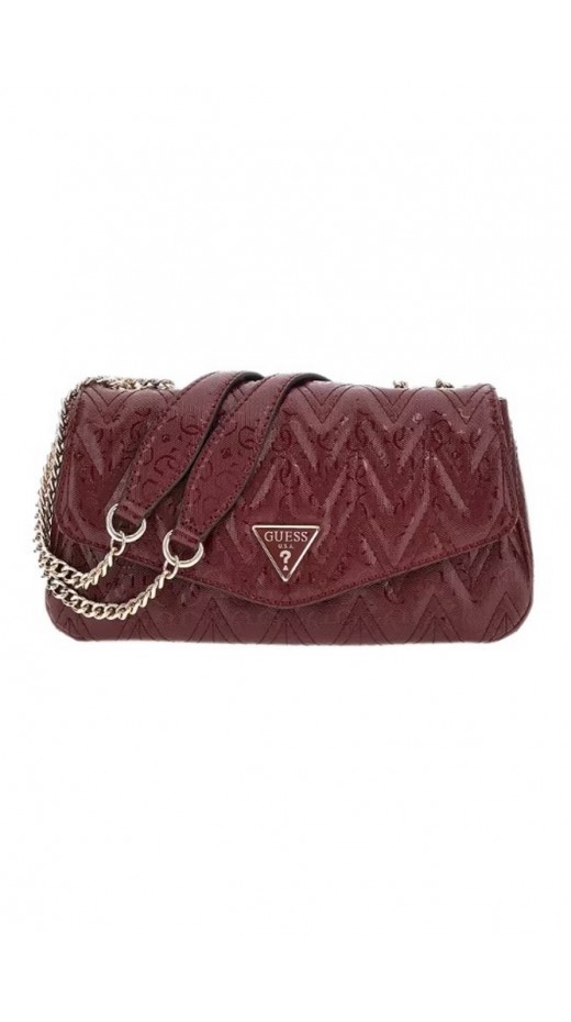 GUESS ADELARD CONVERTIBLE XBODY FLAP ΤΣΑΝΤΑ ΓΥΝΑΙΚΕΙΑ BURGUNDY