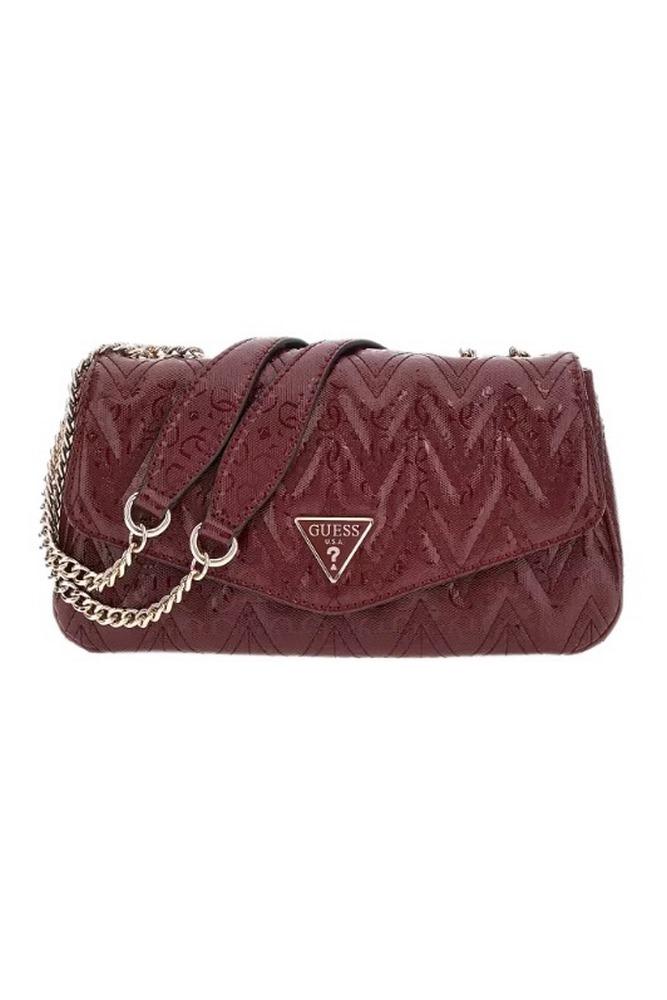 GUESS ADELARD CONVERTIBLE XBODY FLAP ΤΣΑΝΤΑ ΓΥΝΑΙΚΕΙΑ BURGUNDY