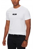 VERSACE JEANS COUTURE S PATCH LOGO77GAH6S3J0001 T-SHIRT ΜΠΛΟΥΖΑ ΑΝΔΡΙΚΗ WHITE