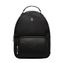 TOMMY HILFIGER SOFT LOGOTAPE BACKPACK ΤΣΑΝΤΑ ΓΥΝΑΙΚΕΙΑ BLACK