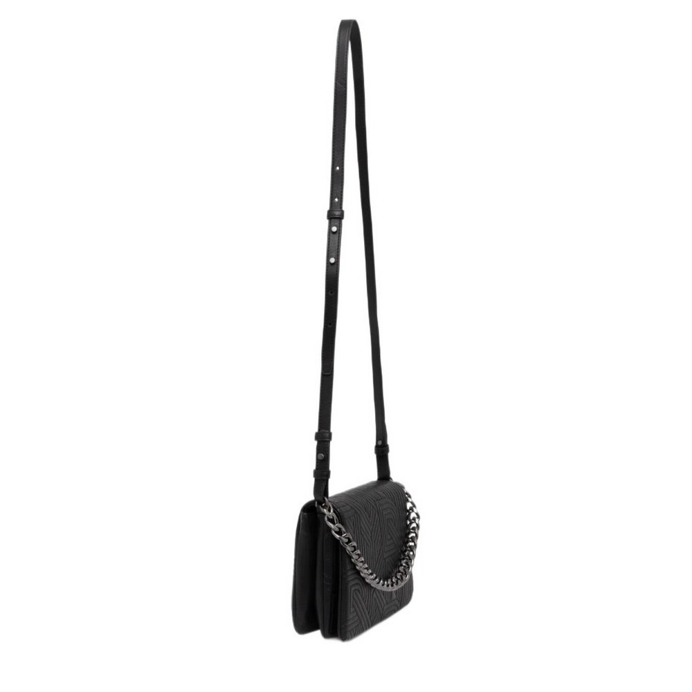 DKNY DESIREE CROSS BODY HANDBAG R44EZI05 ΤΣΑΝΤΑ ΓΥΝΑΙΚΕΙΑ BLACK