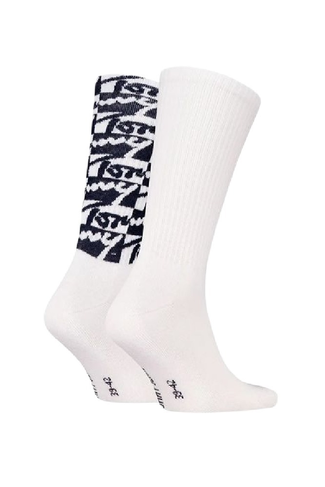 TOMMY JEANS UNI SOCK 2P TOMMY FLAG ΚΑΛΤΣΕΣ ΑΝΔΡΙΚΕΣ WHITE