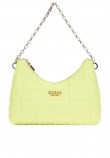 GUESS ASSIA TOP ZIP SHOULDER BAG ΤΣΑΝΤΑ ΓΥΝΑΙΚΕΙΑ LIME