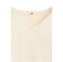 LEVIS PETAL VNECK SWEATER A85020000 ΜΠΛΟΥΖΑ ΓΥΝΑΙΚΕΙΑ OFF WHITE