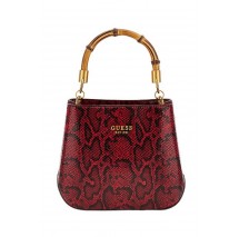 GUESS EIRE SMALL BUCKET ΤΣΑΝΤΑ ΓΥΝΑΙΚΕΙΑ RED