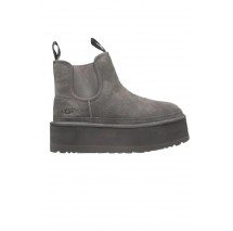 UGG NEUMEL PLATFORM CHELSEA 1134526 ΜΠΟΤΑ ΓΥΝΑΙΚΕΙΑ GREY