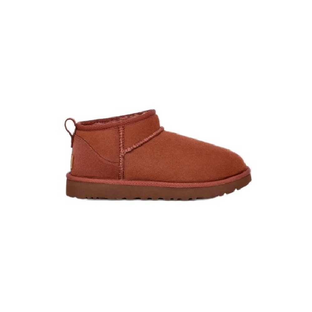 UGG CLASSIC ULTRA MINI 1116109 ΜΠΟΤΑ ΓΥΝΑΙΚΕΙΑ RED JASPER