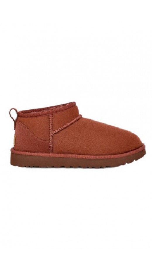 UGG CLASSIC ULTRA MINI 1116109 ΜΠΟΤΑ ΓΥΝΑΙΚΕΙΑ RED JASPER