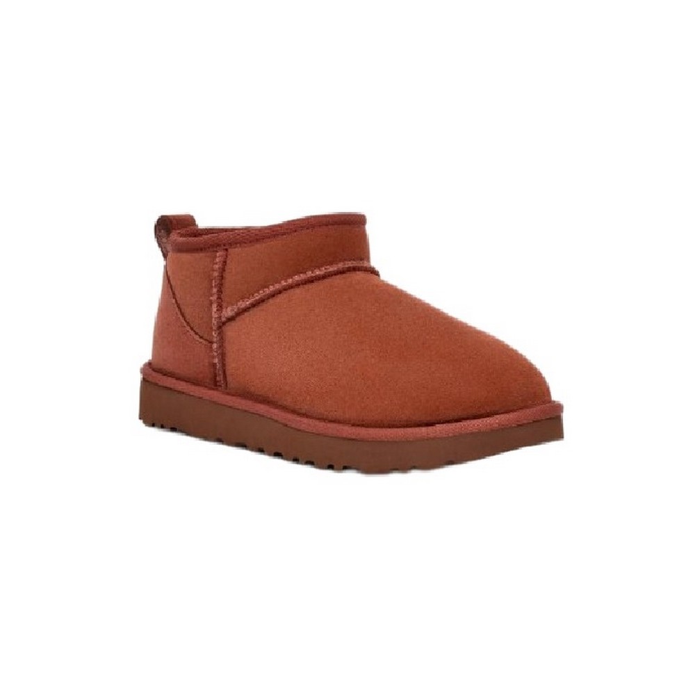 UGG CLASSIC ULTRA MINI 1116109 ΜΠΟΤΑ ΓΥΝΑΙΚΕΙΑ RED JASPER