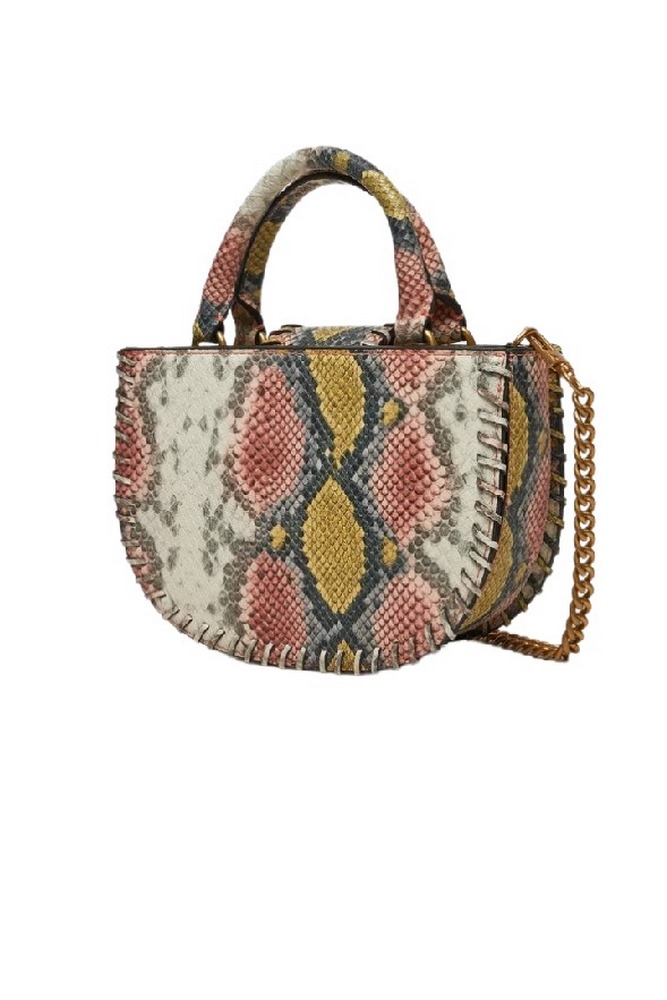 GUESS LIBERA MINI SATCHEL ΤΣΑΝΤΑ ΓΥΝΑΙΚΕΙΑ MULTI