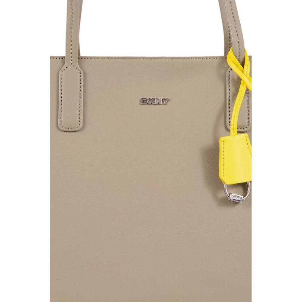 DKNY SAIGE TOTE HANDBAG ΤΣΑΝΤΑ ΓΥΝΑΙΚΕΙΑ TAUPE