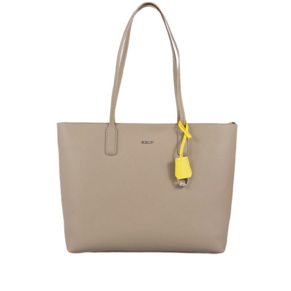 DKNY SAIGE TOTE HANDBAG ΤΣΑΝΤΑ ΓΥΝΑΙΚΕΙΑ TAUPE