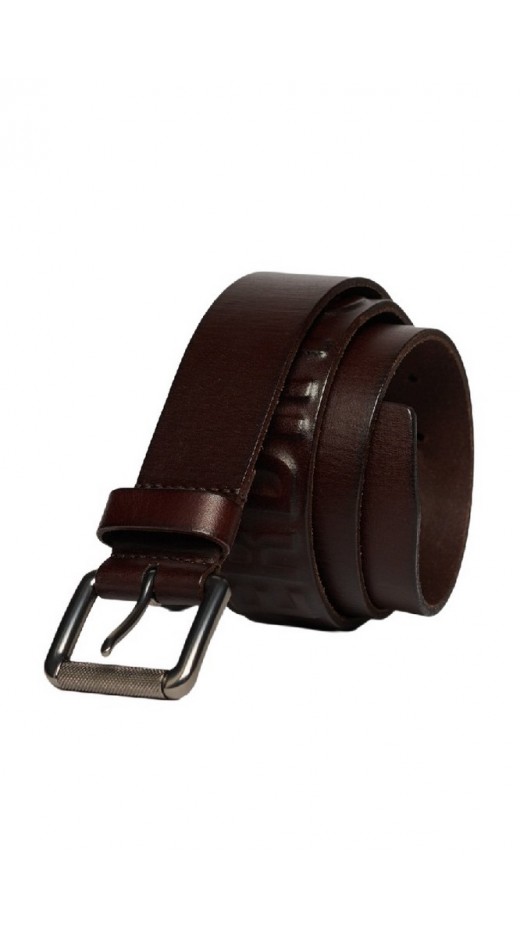 SUPERDRY BRANDED BELT ΖΩΝΗ ΑΝΔΡΙΚΗ COFFEE