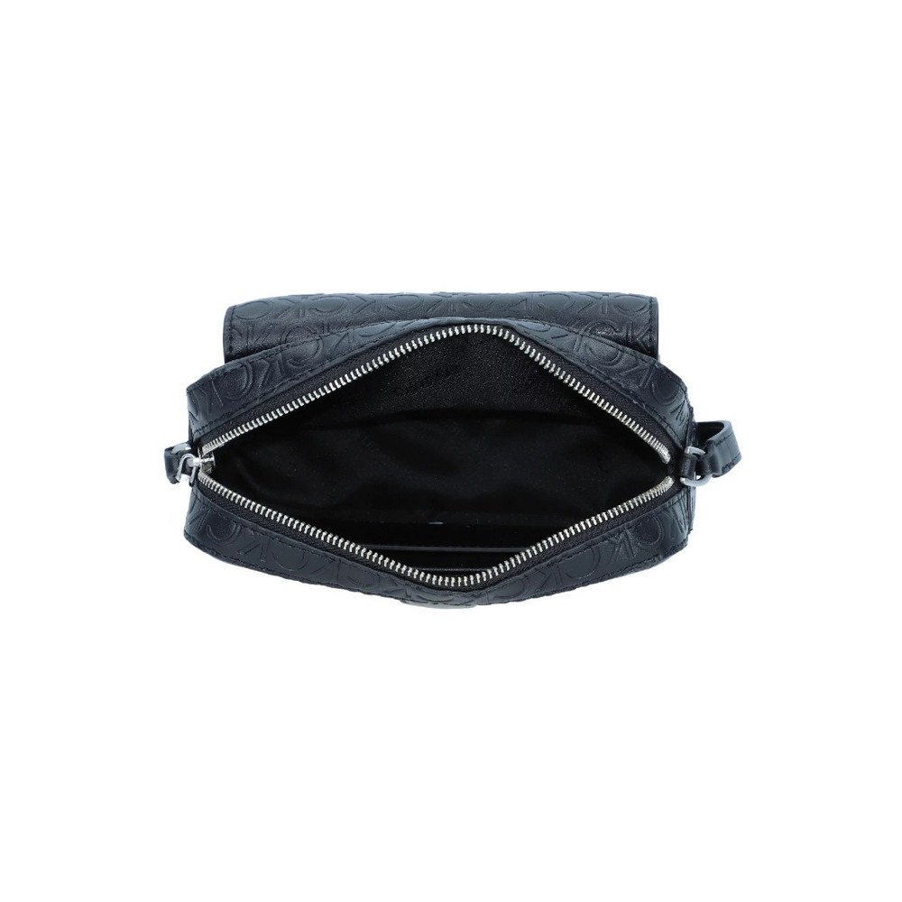 Calvin klein Re Lock Camera Emb Mn Shoulder Bag Black