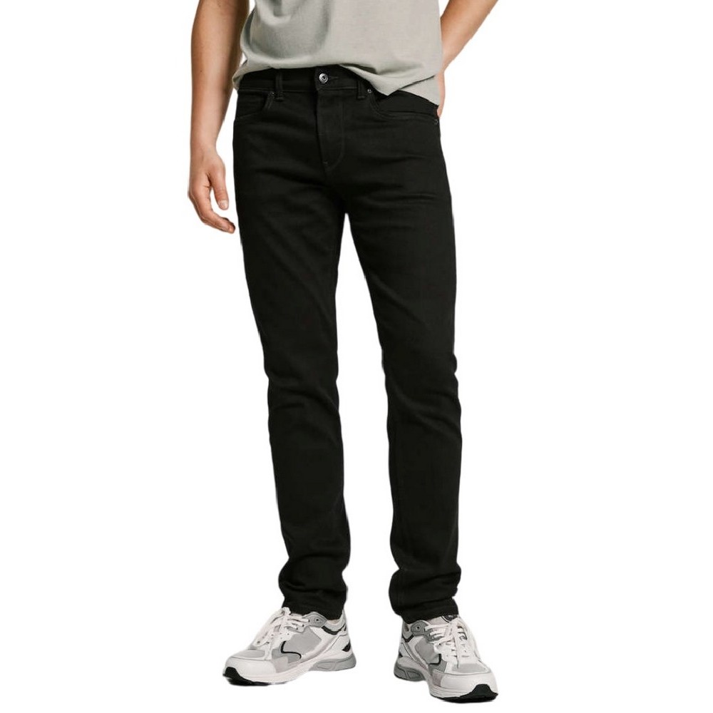 PEPE JEANS LONDON DROP 2 SLIM JEANS 32 ΠΑΝΤΕΛΟΝΙ ΑΝΔΡΙΚΟ BLACK