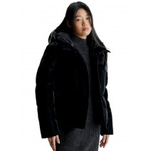 CALVIN KLEIN JEANS GLAZED SHORT PUFFER ΜΠΟΥΦΑΝ ΓΥΝΑΙΚΕΙΟ BLACK